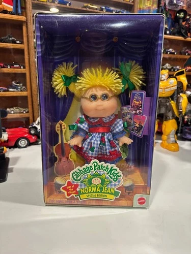 Vintage 1998 Mattel Cabbage Patch Kids Norma Jean Special Edition Doll in Box