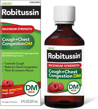 Robitussin Adult Maximum Strength Cough Chest Congestion DM Max 8 Fl. Oz