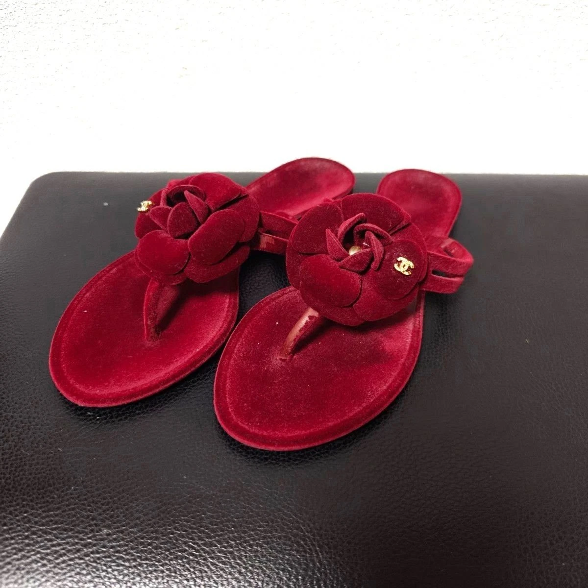 CHANEL Camellia Floral Sandals for Women for sale | eBay