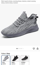 Mens Casual Walking Trainers Athletic Sports Shoes Fashion Running Sneakers UK