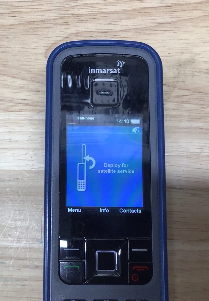[CASI COMO NUEVO] Teléfono Móvil Satelital Inmarsat Isatphone PRO Usado Funcionando EE. UU. Foto 3 de 4