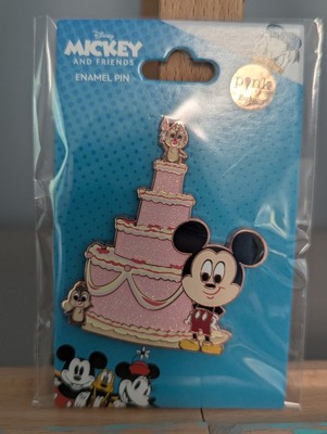 Disney 2024 PALM Pink A La Mode MICKEY MOUSE CHIP AND DALE BIRTHDAY CAKE Pin