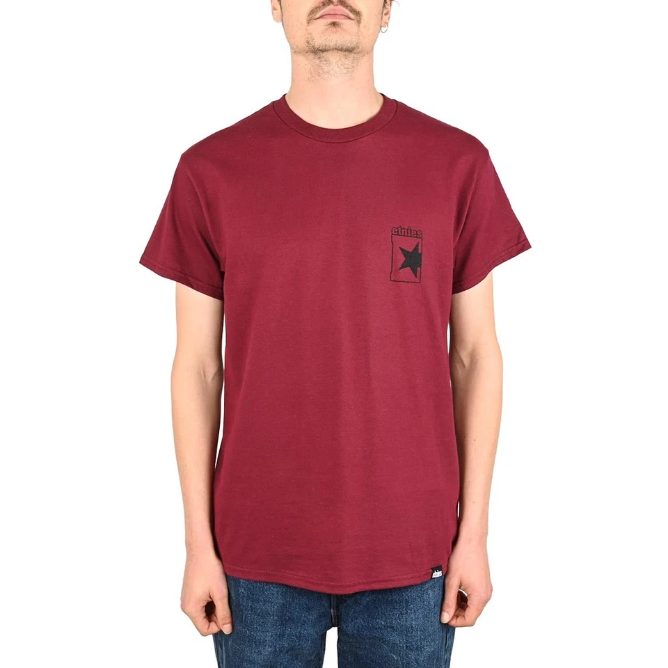 Camiseta Etnies Star S/S - Burdeos - Imagen 3 de 4