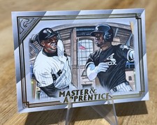 Frank Thomas & Luis Robert 2020 Topps Gallery MASTER & APPRENTICE Insert