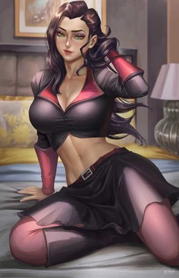 Asami Sato Avatar USA Cartoon Anime Girl HD Print Canvas Manga Poster SFW