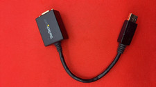 NEW StarTech DP2VGA2 Displayport To VGA Video Converter for Computer TV Monitor