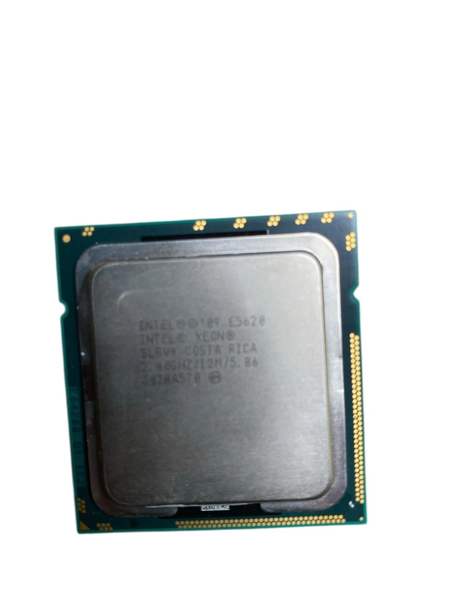 Lot De 2 Processeurs Intel Xeon E5620 – 8 Cœurs Total (2,4 GHz) – Pour Mac Pro Ou PC