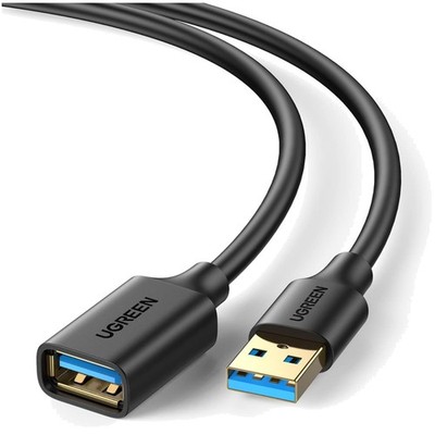1m USB 3.0 Verlängerungskabel mit 5Gbps Geschwindigkeit - A Stecker auf Buchse
