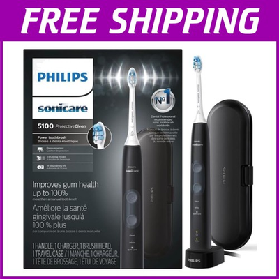 #ad Rechargeable Sonic Toothbrush with Pressure Sensor $128.69