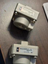 QTY 1   SmcNAQ3000-N03 Valve, Exhaust, 3, 3/8 In., Npt, 3/8, Aluminum FREE SHIP