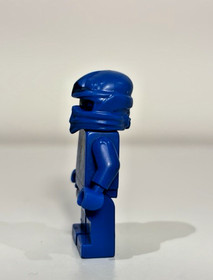 LEGO Ninjago NRG Jay Minifigure Lightning Ninja Rare (Small Arm Crack) 9570