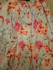 Country Cottage Floral Lined Curtains  W82 X L59 Inches