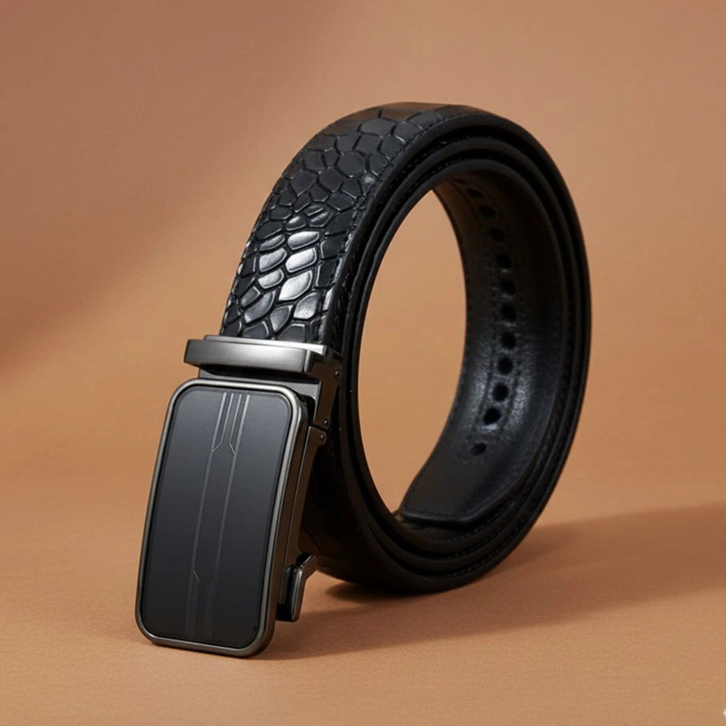 Black Leather 34 Size Belts for Men for sale | eBay