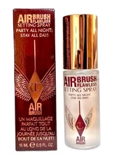 CHARLOTTE TILBURY Airbrush Flawless Setting Spray .5 oz/15ml TRAVEL / MINI SIZE