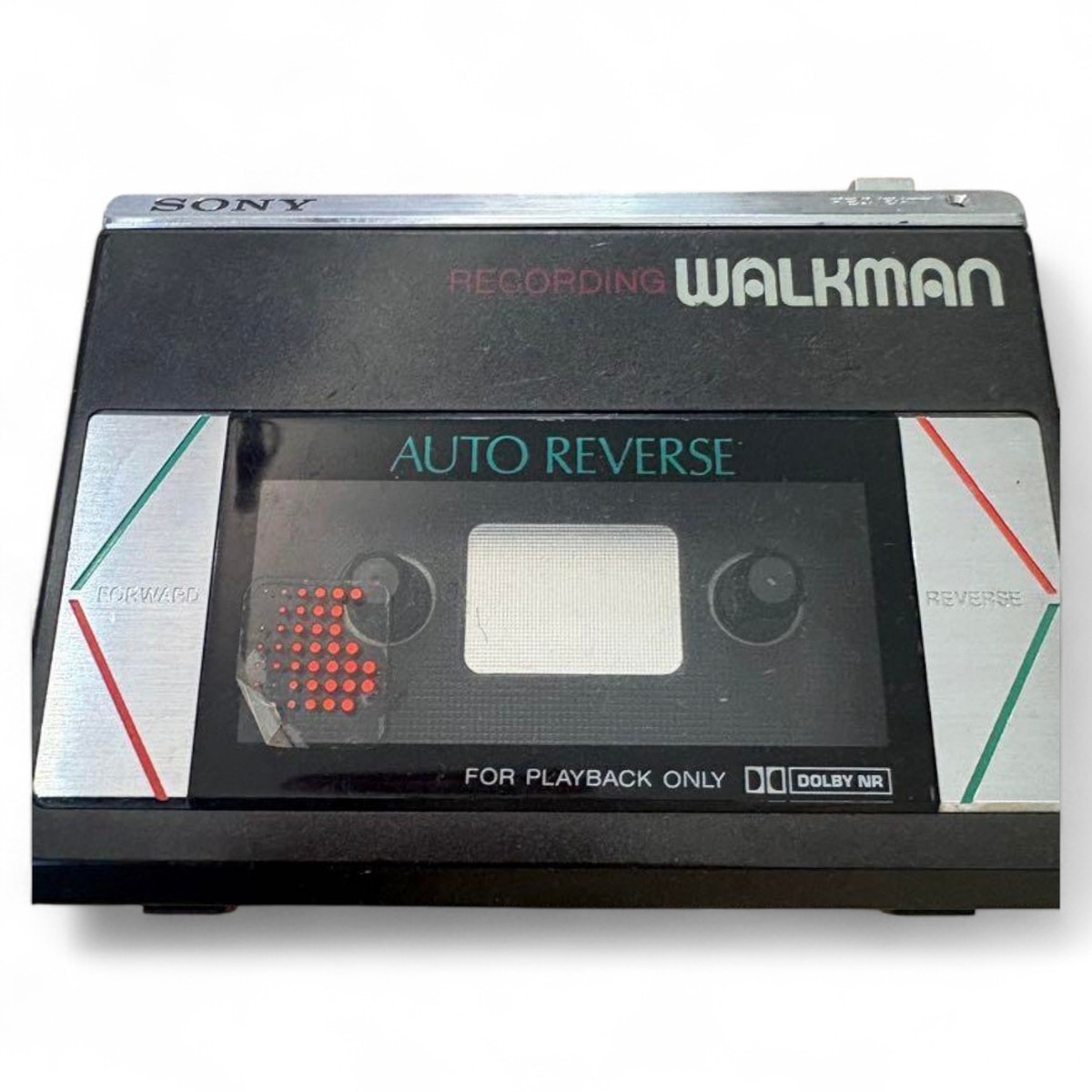 Sony Walkman WM-R55 Cassette Player Recorder Black For Parts