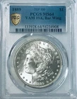 1889 Vam 19A Wing Bar Morgan Dollar PCGS MS64