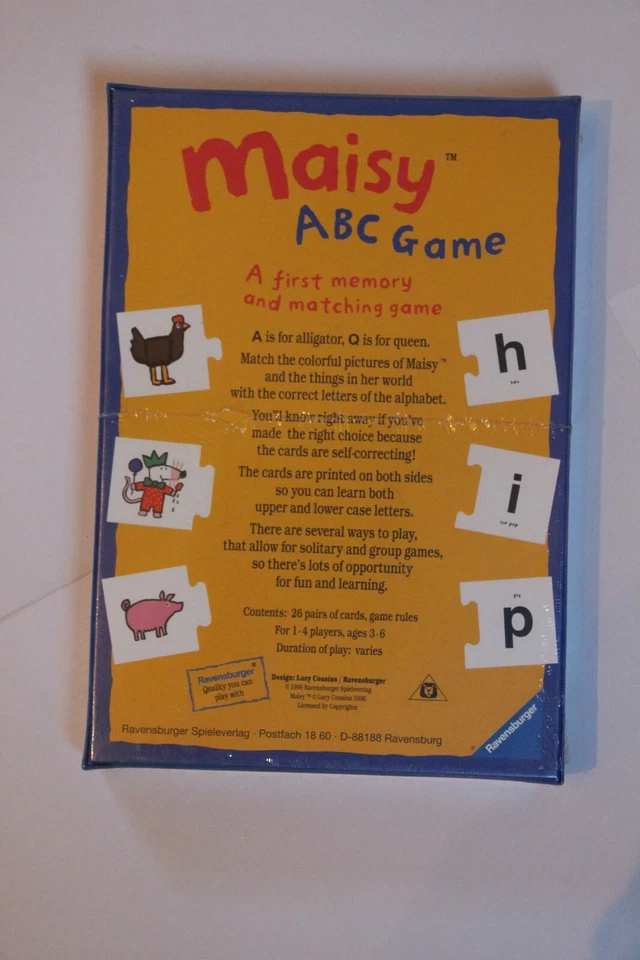 RETIRADO****MAISY Juego Ravensburger NUEVO en caja sellada Juego de memoria ¡RARO! Foto 4 de 4