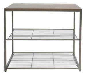 threshold 3 tier shoe rack