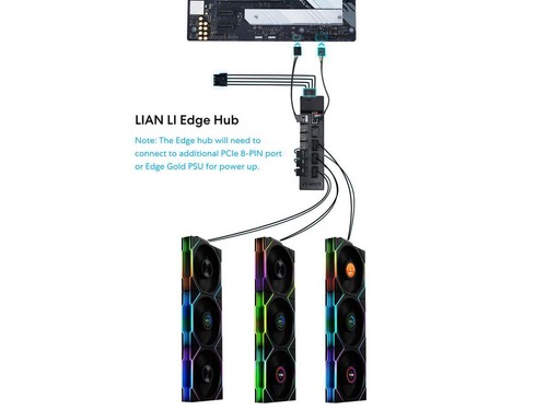 Lian Li UNI Fan TL - Wireless 140 - Single Pack (Reverse Blade) - 2.4 GHz - Photo 5/5