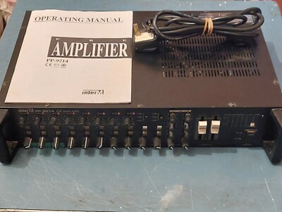 InterM Public Address Pre Amplifier (PP-9214) sehr guter Zustand