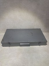 Vintage Logan NO. 110 De Luxe Slide File Metal Case For 2x2 Slides. Holds 150 Sl