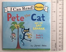Pete the Cat I Can Read Phonics Kids Books Lot 12 