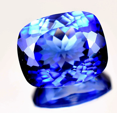 Flawless 31.90 CT Natural Ceylon Blue Sapphire Cushion CERTIFIED* Loose Gemstone