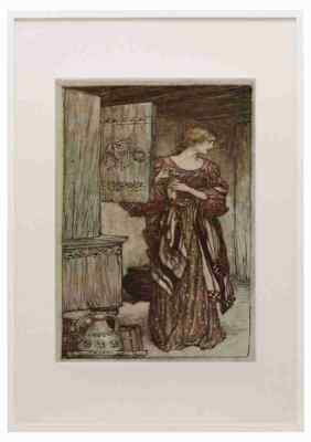 The Rhinegold & the Valkyrie 1910 21 A3 A4 Framed Print Picture