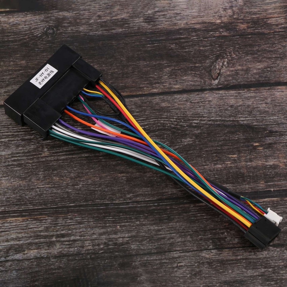 Car Stereo Audio 16 PIN Android Wiring Harness Adaptor for Carens7476