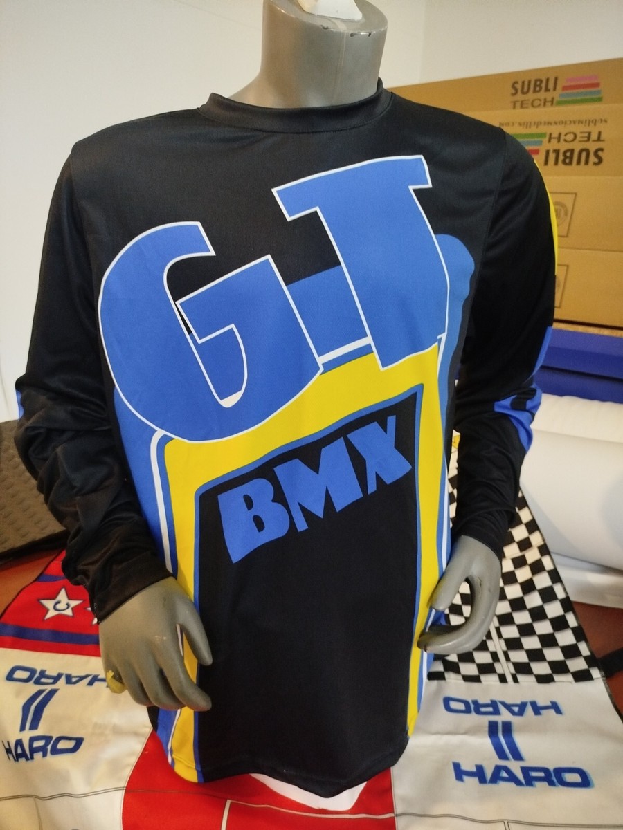 gt bicycles shirt GT OLD SCHOOL BIKE JERSEY CLASSIC BMX JERSEY RACE BIKE SHIRT BMX SHIRT XXXL