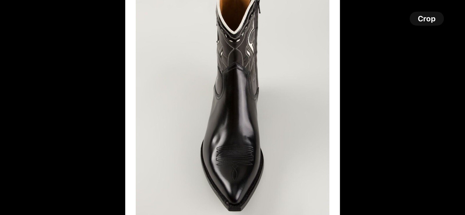 Stivali da cowboy western Saint Laurent Hedi Slimane da uomo in pelle. 44 5 10 5. $1990