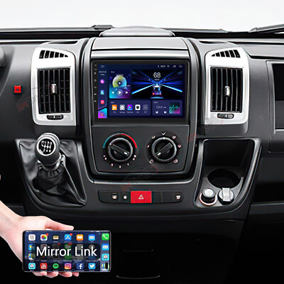 32GB Android 13 Autoradio For Fiat Ducato Peugeot Boxer Citroen Jumper GPS Navi