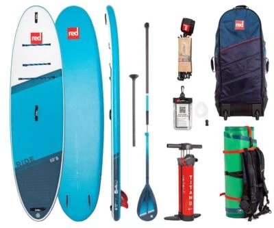 Red Paddle Co 10.8' RIDE Set Stand Up Paddle Board SUP Hybrid Tough Paddel