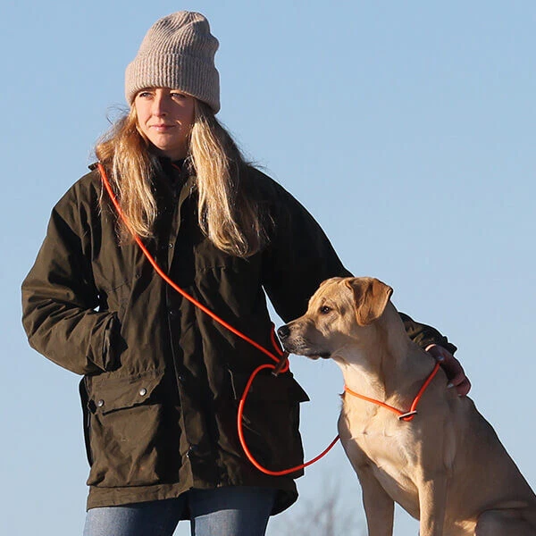 ROMNEYS Umhänge-Moxonleine Biothane Neon Pro – Lautlose Pirschleine Jagdleine - Bild 2 von 2