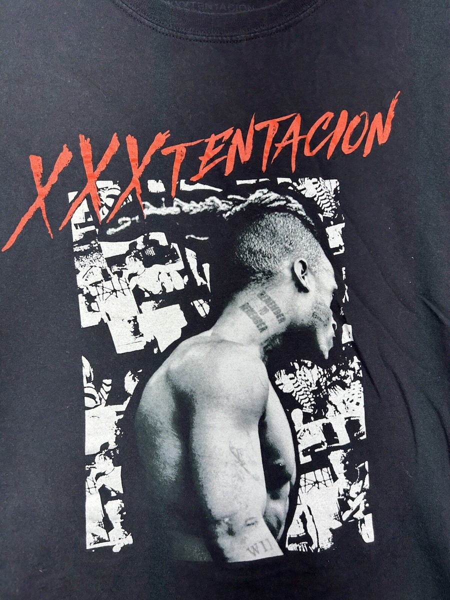 XXXTENTACION Shirt Mens XL Extra Large Black Short Sleeve XXXTENTACION Shirt Mens XL Extra Large Black Short Sleeve