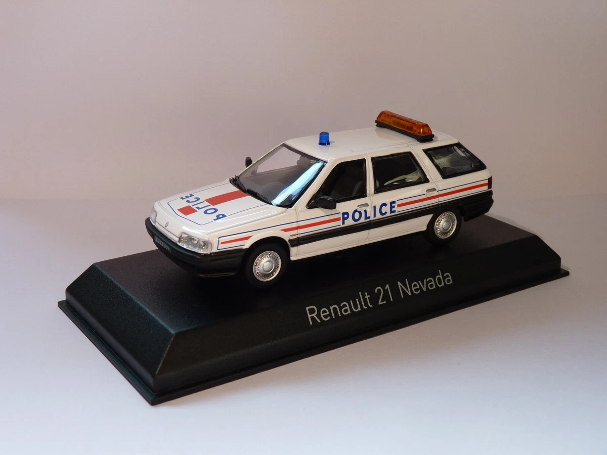 Renault 21 Nevada 1989 Police - die cast - model de colecție disponibil - Norev 512110 Renault 21 Nevada 1989 Police - die cast - model de colecție disponibil - Norev 512110