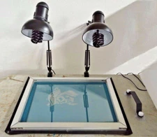 TECHTONGDA 110V 20"x24" UV Light Silk Screen Printing Exposure Unit Plate Making