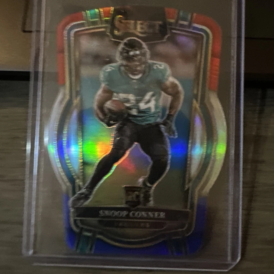 2023 Donruss Optic Snoop Conner Lime Green /35 & Select Red/Blue retail diecut - Image 4 of 4