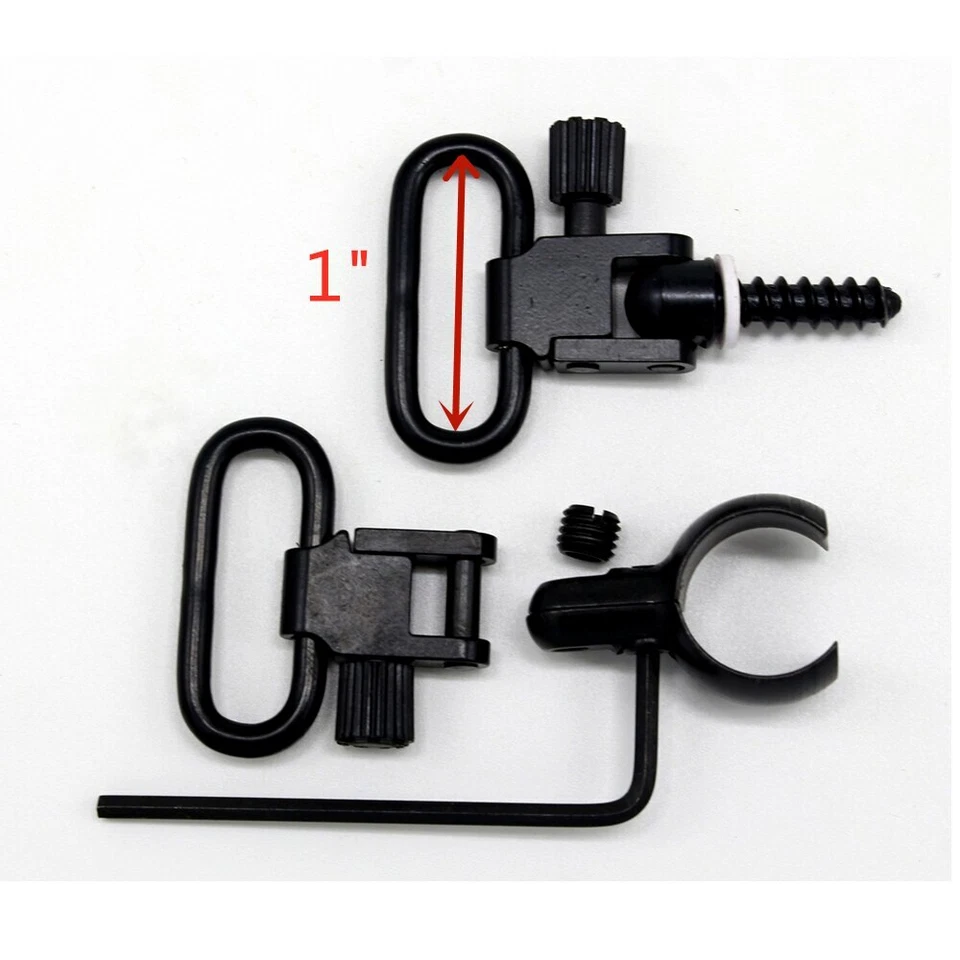 30-30 Lever Action Rifle Sling Mount Kit Split Band with 1"/1.25QD Sling Swivels - Image 3 of 4