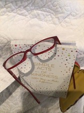 Foster Grant Evalina Wine Color-Read Reading Glasses with Crystal Vision. 3.25