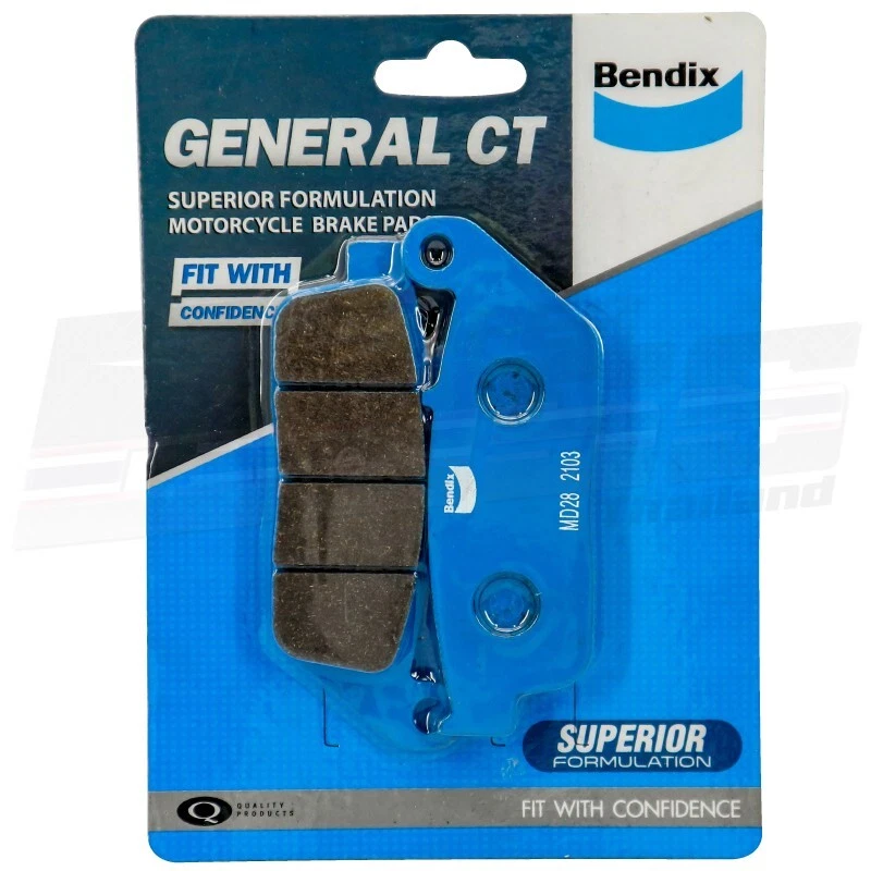 Pastillas de freno delanteras BENDIX MD28 para ADV-350 2022, NINJA-650 2016, TIGER XRX-800 Foto 3 de 4