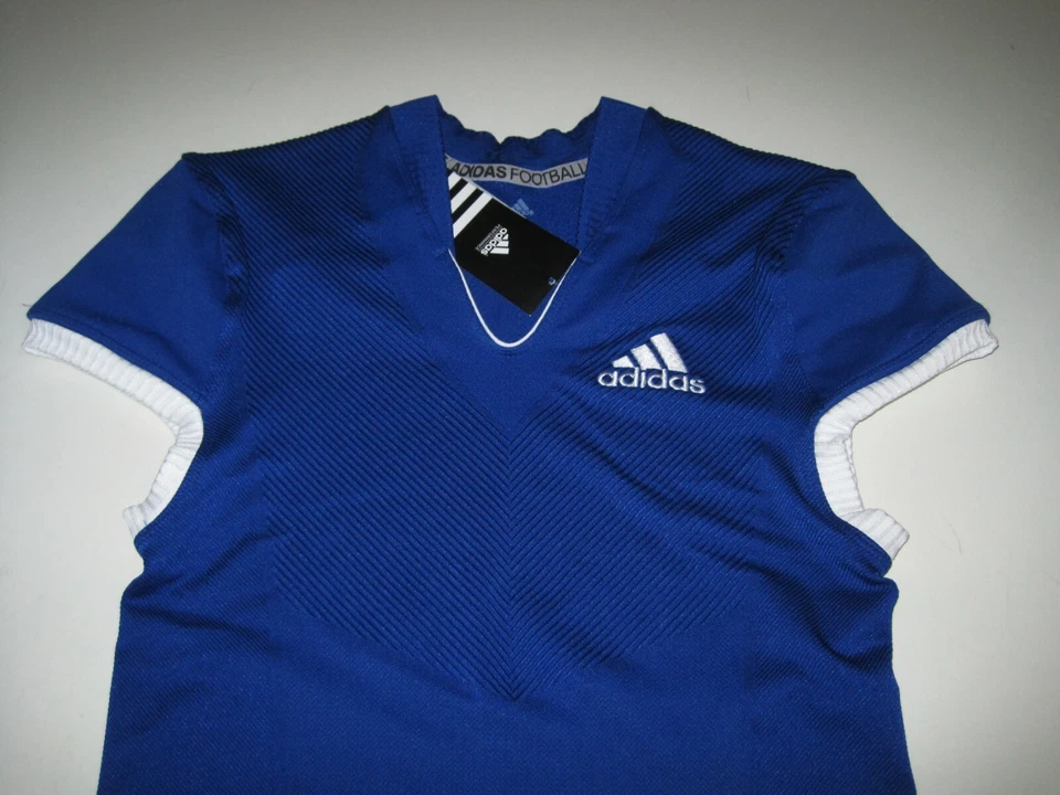 ADIDAS PRIMEKNIT A1 FOOTBALL JERSEY ROYAL WHITE MEN'S SIZE M NWT - Image 2 of 4