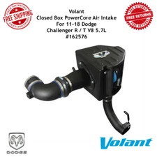 Volant Cool Air Intakes Closed Box For 2011 - 18 Dodge Challenger R / T V8 5.7L