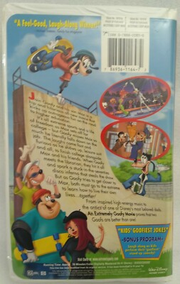 VHS Disney's An Extremely Goofy Movie (VHS, 2000) 786936116472| eBay