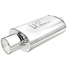 Magnaflow Universal Exhaust Muffler With Tip Mag Ss 14x5x8 2.254 14832