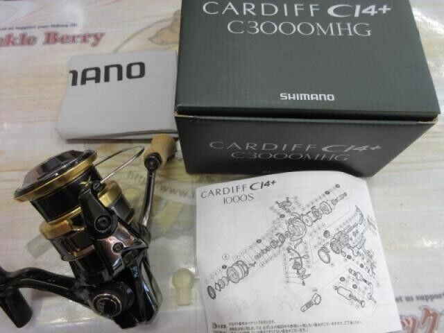 Shimano Cardiff CI4+C3000MHG Spinning Reel Trout Fishing Shimano Cardiff CI4+C3000MHG Spinning Reel Trout Fishing