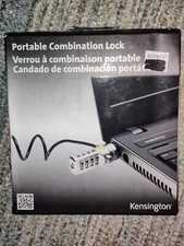 Kensington Portable Combination Lock for Laptop Works With 99 of Laptops 