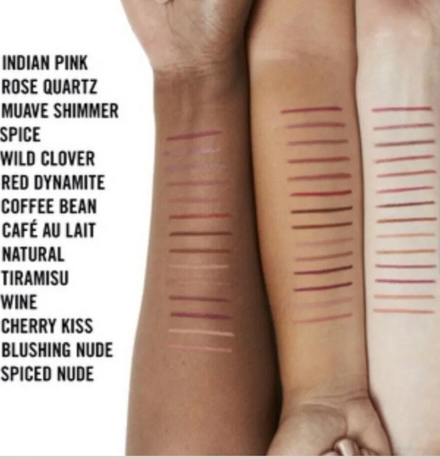 RIMMEL リンメル ホットチリリップエッセンスベース 2 Rimmel 1000 Kisses Stay On Lip Liner Pencils 080 Blushing Nude