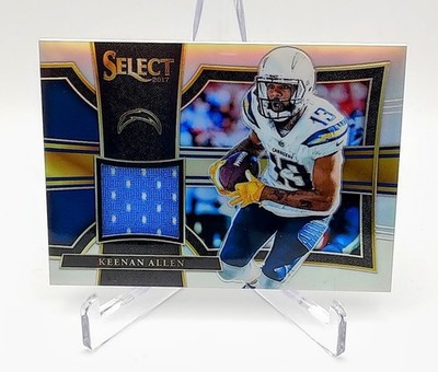 2017 Panini Select Swatches Keenan Allen Prizm #/199 Game Used Patch Chargers