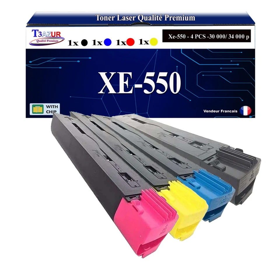 Toner compatible avec Xerox Color 550, 560, 570 - Photo 1/1